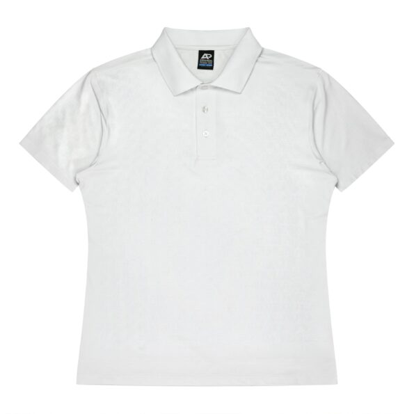 CBWM: Custom Men's Polo Shirt Printing & Embroidery – NOOSA White-Front