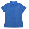 CBWM: Custom Women's Polo Shirt Printing & Embroidery – NOOSA Cyan-Front