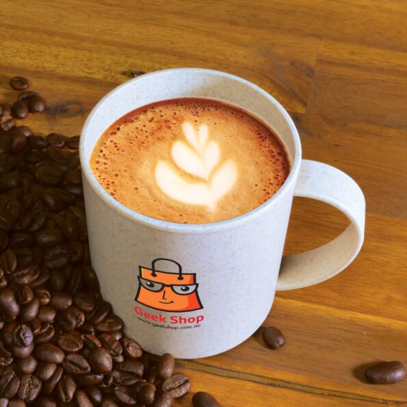 CBWM: Coffee Cups Heat Transfer Vinyl and UV Printing Sample