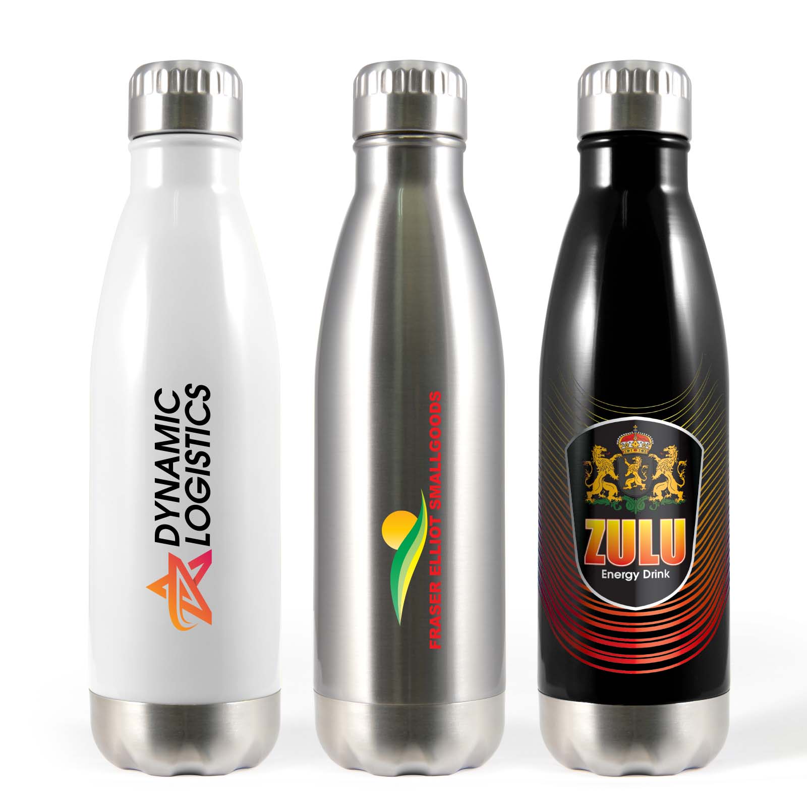 CBWM: UV Printed Logo & Heat Transfer Vinyl Water Bottles