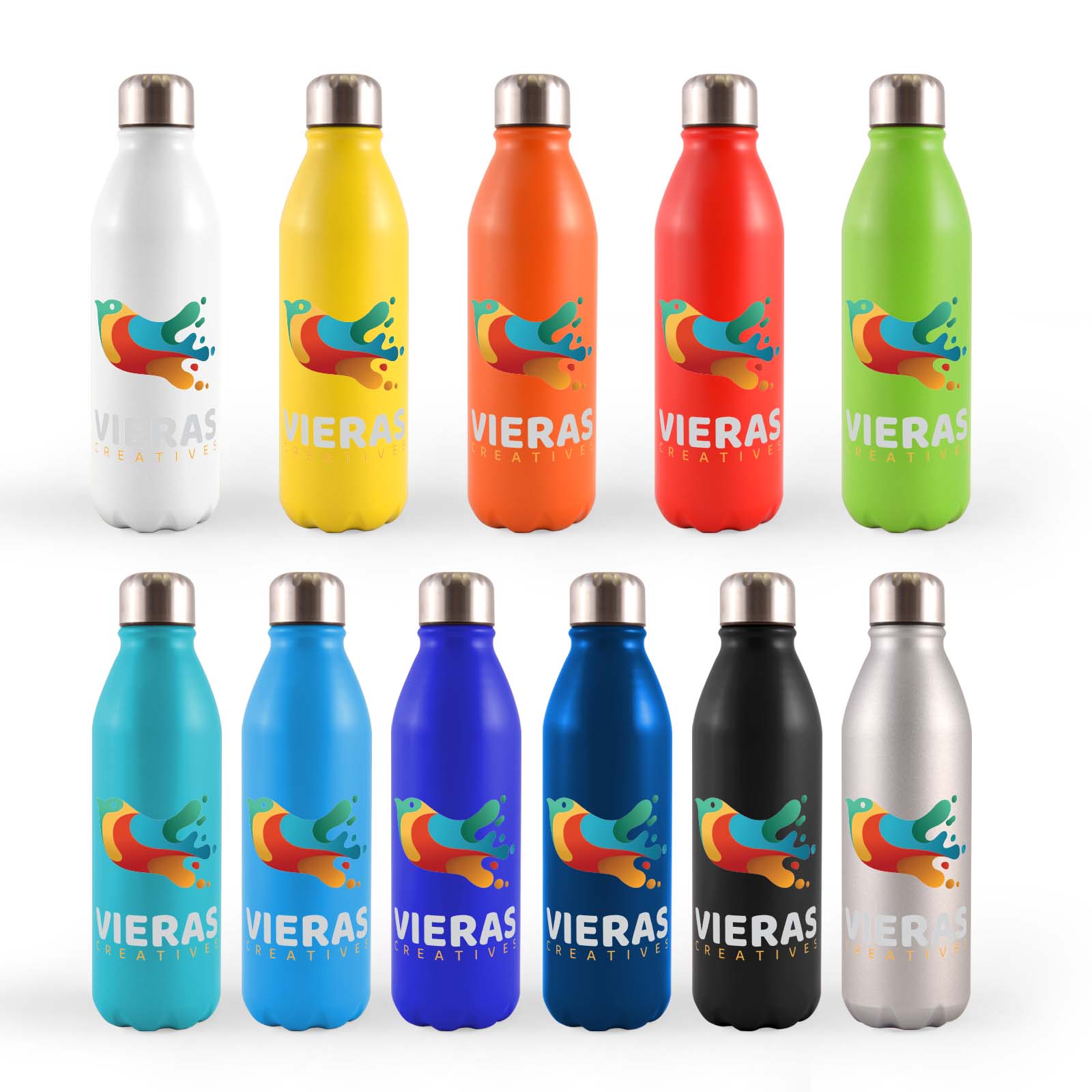 CBWM: UV Printed Logo & Heat Transfer Vinyl Water Bottles
