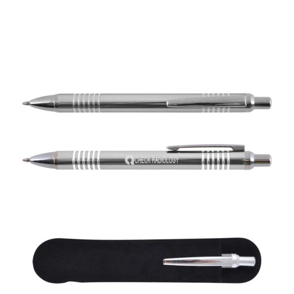 CBWM: Heat Transfer Vinyl, UV Printed Logo in Pens and Holders