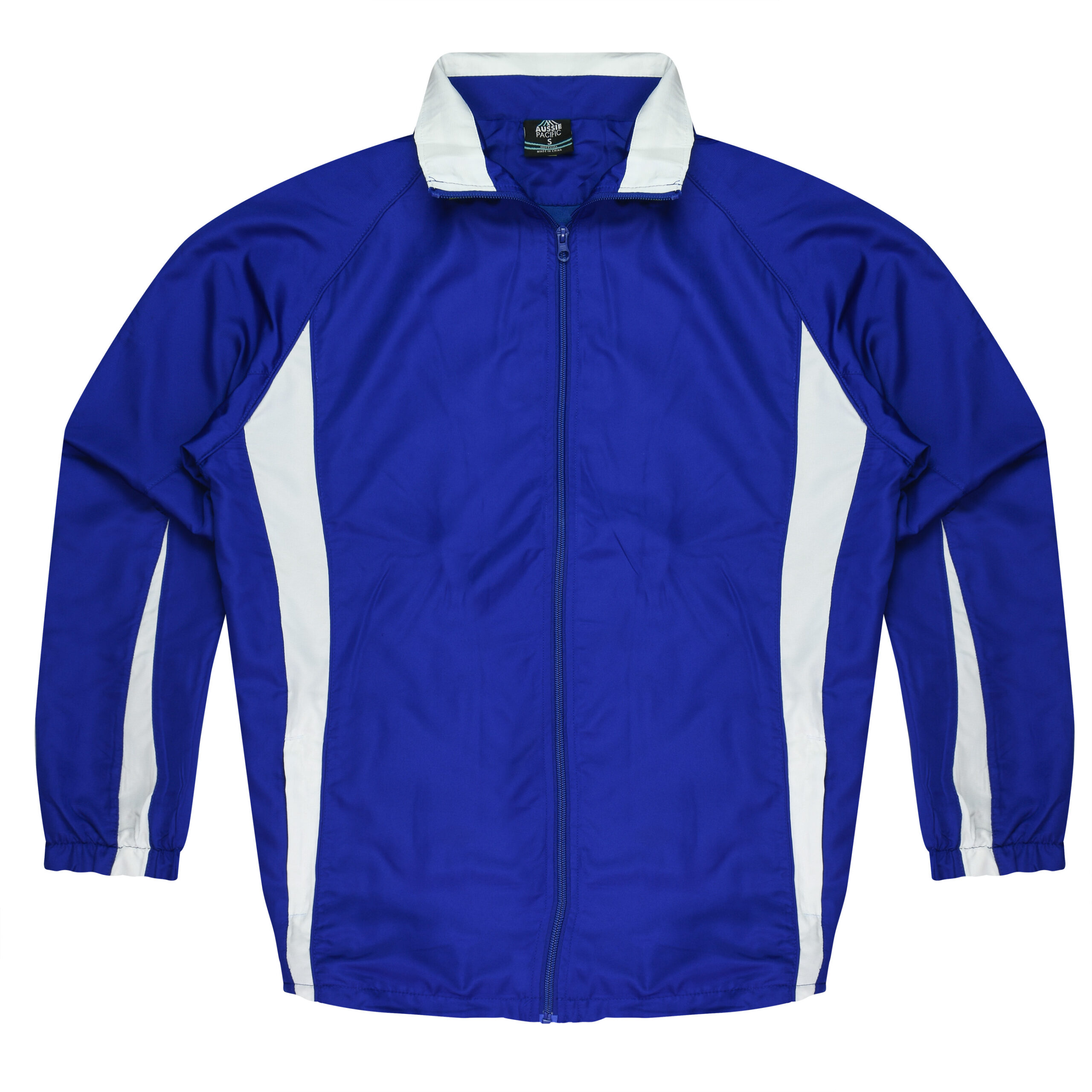 CBWM: Men's Jacket Printing and Embroidery- Eureka Royal-White Front