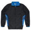 CBWM: Men's Jacket - Tasman Black Cyan Front for Printing and Embroidery needs
