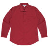 1903L-Mosman-Red_Front Branded Business Custom Shirts Sample Product