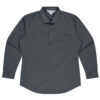 1903L-Mosman-Slate_Front Branded Business Shirts Sample Product