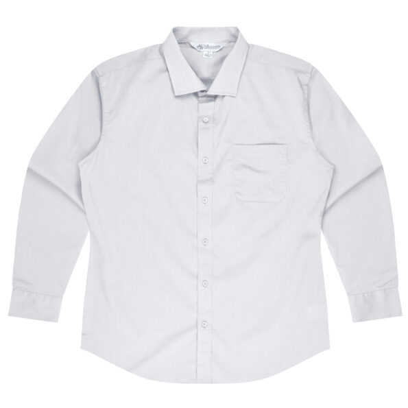 1903L-Mosman-White_Front Branded Business White Custom Shirts Sample Product