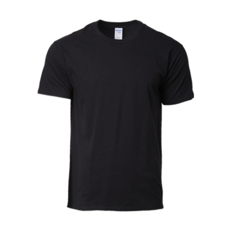 Men's Branded t shirts product sample- Black for embroidery design