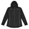 CBWM: Men's Jacket - Aspen Black Front for Printing and Embroidery needs