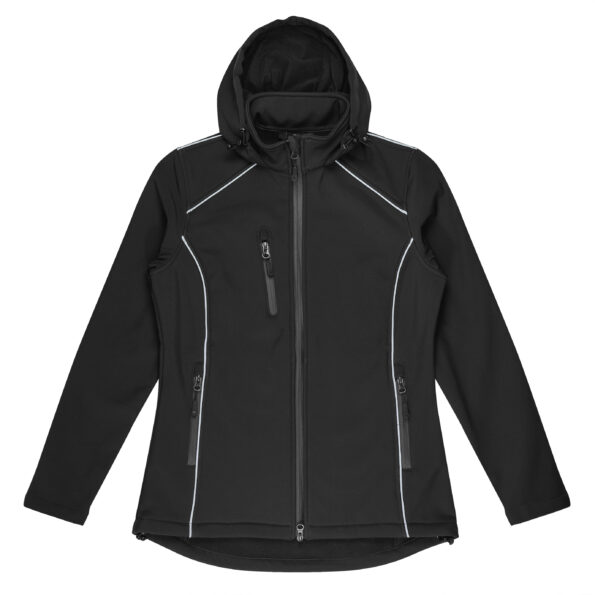 CBWM: Men's Jacket - Aspen Black Front for Printing and Embroidery needs