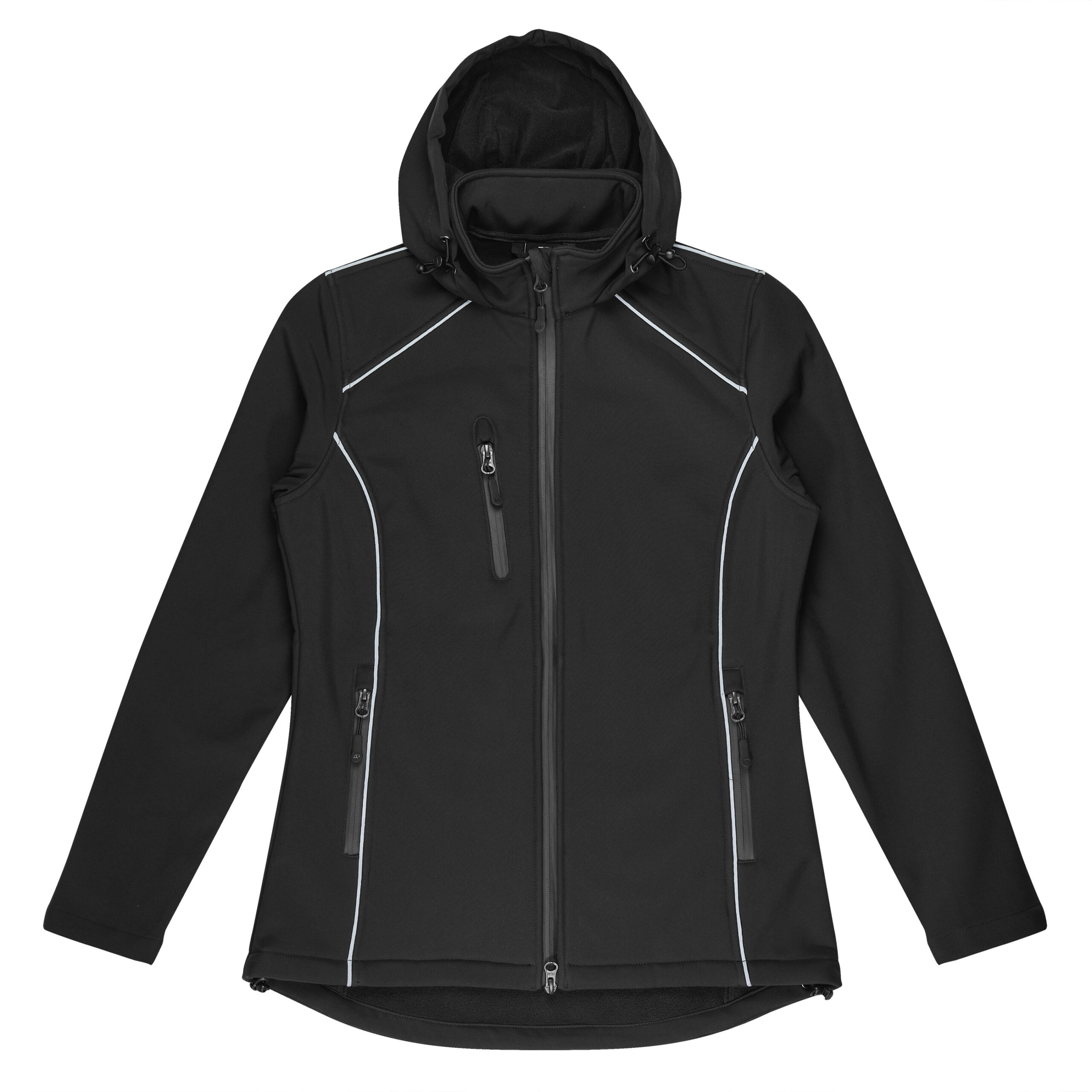 CBWM: Men's Jacket - Aspen Black Front for Printing and Embroidery needs