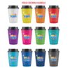 CBWM: Travel Mug Heat Transfer Vinyl and UV Printing Sample