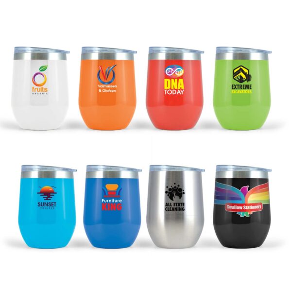 CBWM: Travel Mug Heat Transfer Vinyl and UV Printing Sample