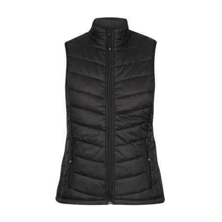 Black womens-jacket-vest