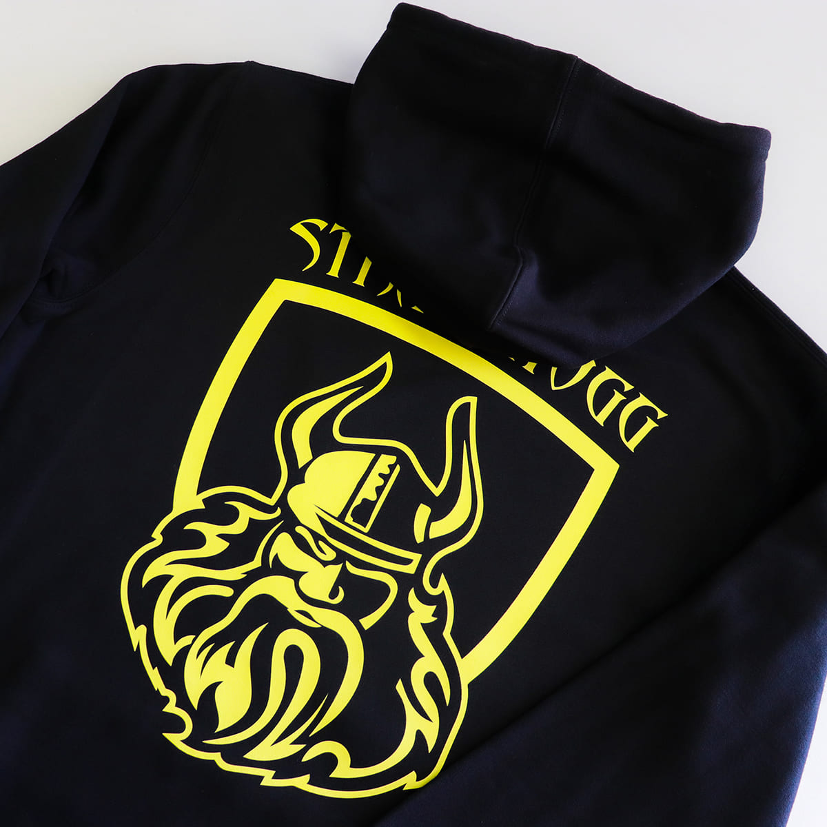 Custom Branded's used heat transfer vinyl for hoodie