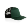 1110_AsColour Stock Contrast Trucker_FOREST_GREEN_BLACK_SIDE