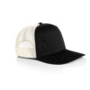 1110_AsColour Stock Contrast Trucker_TRUCKER_BLACK_ECRU