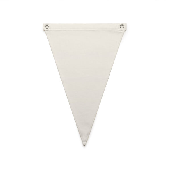 1513_CANVAS_PENNANT_FLAG_CREAM__AsColour Canvas Pennant Flag