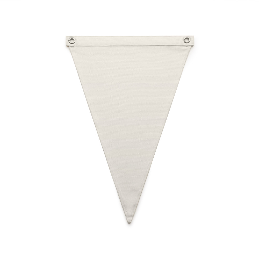 1513_CANVAS_PENNANT_FLAG_CREAM__AsColour Canvas Pennant Flag 1513_CANVAS_PENNANT_FLAG_CREAM__AsColour Canvas Pennant Flag