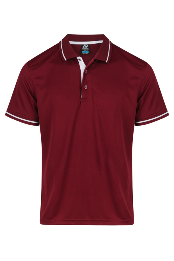 Aussie Pacific Cottesloe Mens Polos Maroon