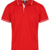 Aussie Pacific Cottesloe Mens Polos Red