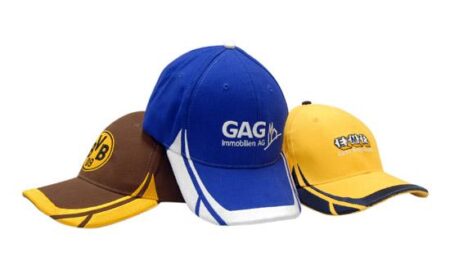Headwear Professionals Brushed Heavy Cotton with Peak & Crown Embroidered Design