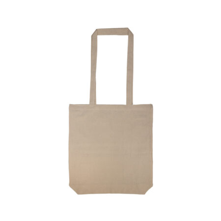 LL512_Natural_Logoline Calico Long Handle Bag