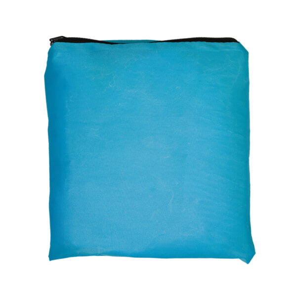 LL523_LightBluePouch_Logoline Pronto Drawstring Backpack
