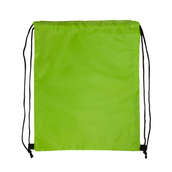 LL523_LightGreen_Logoline Pronto Drawstring Backpack