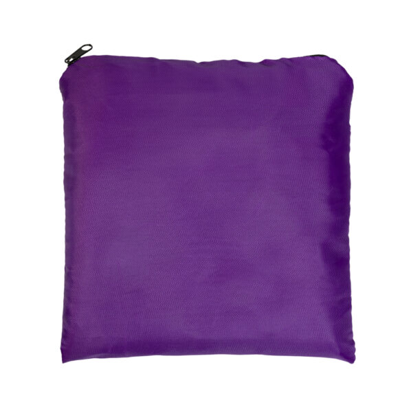 LL523_PurplePouch_Logoline Pronto Drawstring Backpack