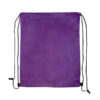 LL523_Purple_Logoline Pronto Drawstring Backpack