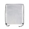 LL523_White_Logoline Pronto Drawstring Backpack