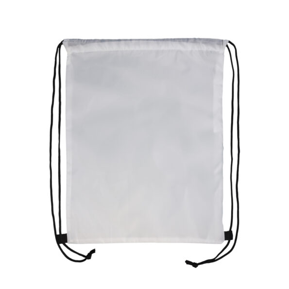 LL523_White_Logoline Pronto Drawstring Backpack