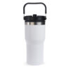 LL6944_White Logoline Faith Steel Tumbler