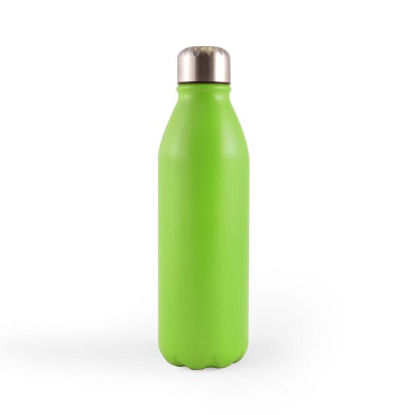 LL6989_LightGreen_Logoline Soda Aluminium Bottle