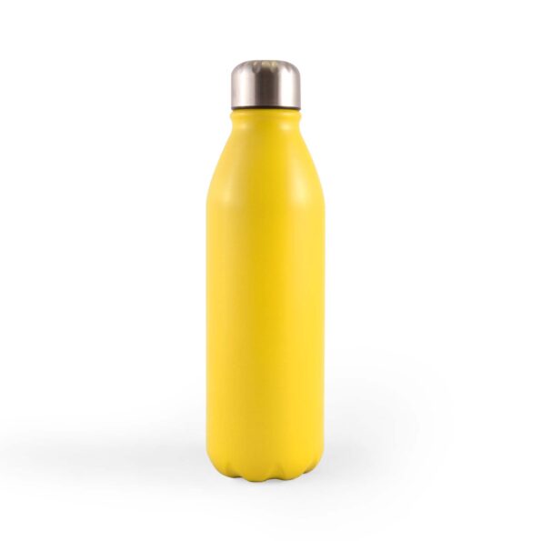 LL6989_Yellow_Logoline Soda Aluminium Bottle