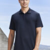 P206MS_Talent_Navy_01_Biz Collection Mens Action Short Sleeve Polo