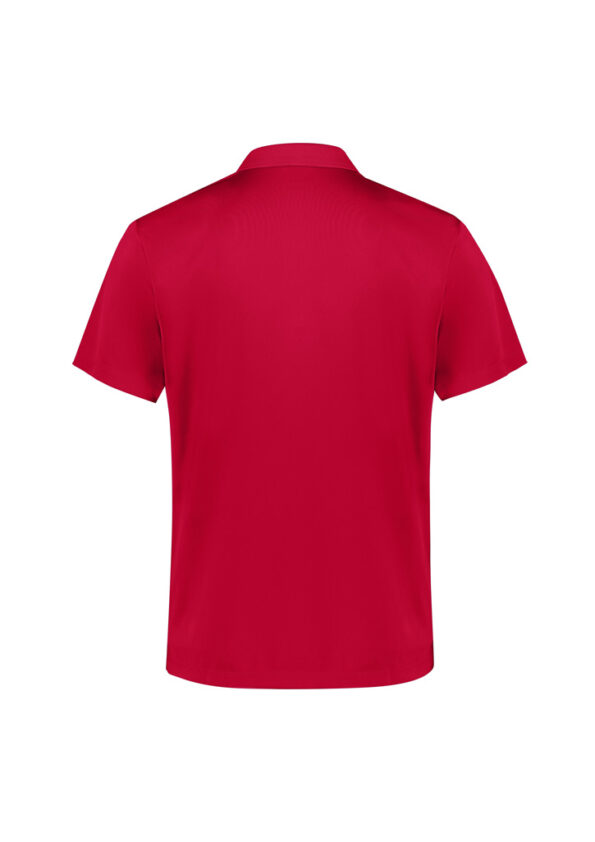P206MS_bProduct_Red_02_Biz Collection Mens Action Short Sleeve Polo