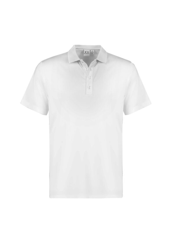 P206MS_bProduct_White_01_Biz Collection Mens Action Short Sleeve Polo