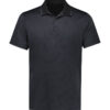 P412MS_Product_BlackGraphite_01 Biz Collection Mens Echo Short Sleeve Polo
