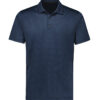 P412MS_Product_CarbonBlue_01 Biz Collection Mens Echo Short Sleeve Polo