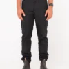 T24-PAM246-BLK-Rusty Tr246 9 Pocket Stretch Cuffed Work Pant Front