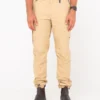 T24-PAM246-TKH-Rusty Tr246 9 Pocket Stretch Cuffed Work Pant Front