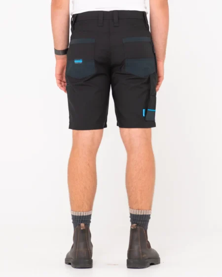 T24-WKM400-BLK-Rusty Tr400 9 Pocket Stretch Short Back