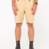 T24-WKM400-Rusty Tr400 9 Pocket Stretch Short Khaki Front