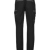 ZP420_Black_Syzmik Mens Streetworx Heritage Pant - Cuffed bk