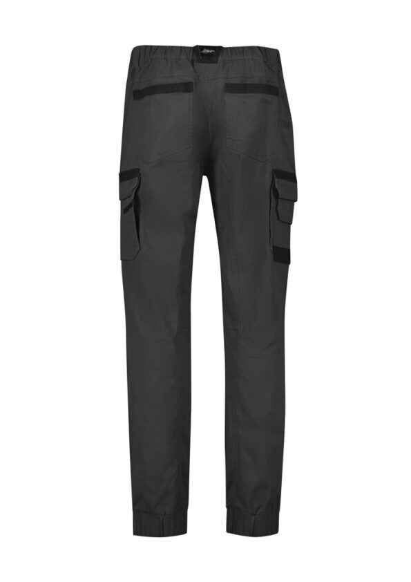 ZP420_Charcoal_Syzmik Mens Streetworx Heritage Pant - Cuffed Bk