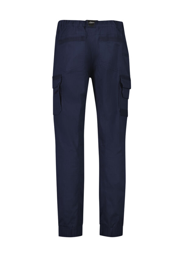 ZP420_Navy_Syzmik Mens Streetworx Heritage Pant - Cuffed Bk
