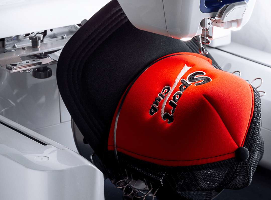 Custom Branded's finished embroidery service on a cap