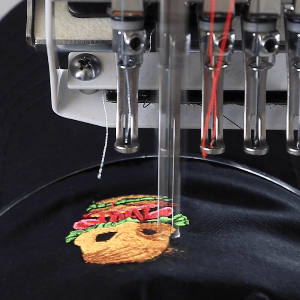 Embroidery in Perth – Customised BurgerFreak Cap Embroidery in Perth - Customised BurgerFreak Cap